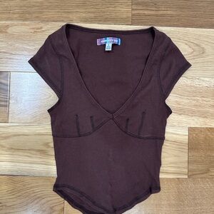 Urban outfitters brown top